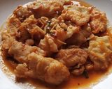 Foto langkah ke 6 dari resep Ayam krispi siram saos.