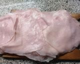 Foto del paso 1 de la receta Supremas rellenas de jamón y queso