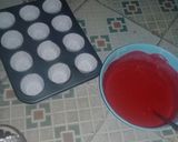 A picture of step 4 of Red velvet cake.