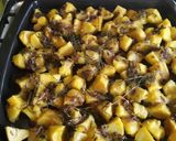 A picture of step 5 of Butter-Grilled IrishPotatoes with rosemaryleaves#authormarathon#.
