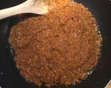 A picture of step 3 of Beef Rendang.