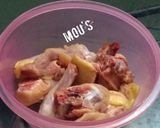 A picture of step 1 of SHORSHE MURGI(CHICKEN in CURRIED MUSTARD SAUCE).