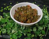 A picture of step 8 of Methi Ki Sabji.