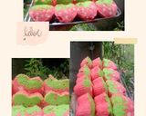 Foto langkah ke 6 dari resep Bolu strawberry.