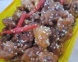 Foto langkah ke 6 dari resep 10. Cumi Tepung Asam Manis Pedas.