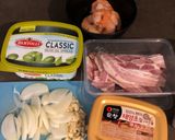 รูปขั้นตอนการทำที่ 1 ของ ข้าวหน้าหมูเกาหลีไข่ออนเซ็น