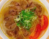 Hình bước làm 3 của món Bún bò cà chua