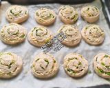 A picture of step 2 of 🍕Cheese Spring Onion Pinwheel🍕.