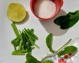 લેમન ગ્રાસ કૂલર(Lemon grass cooler recipe in Gujarati) રેસીપી સ્ટેપ1ફોટો