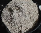 A picture of step 1 of Ragi onion rava dosa with hotel style coconut chutney.