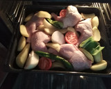 Foto del paso 1 de la receta: Pollo al horno con patatas