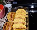 A picture of step 3 of Baked Chicken Tacos.