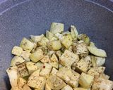 A picture of step 1 of Saucy sweet potatoes.