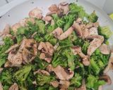Krémes burgonyapüré, gombás brokkolis raguval (vegán) recept fázis 3 fotója