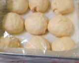Foto langkah ke 5 dari resep Roti Sobek Keju Tanpa Ulen Tanpa Telor.