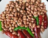 A picture of step 2 of Peanut and Roasted gram dal chutney.