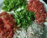 A picture of step 2 of Vegetable Khichdi.