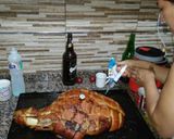 Foto del paso 1 de la receta: Pata de cerdo inyectada!!!
