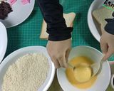 Foto langkah ke 6 dari resep Roti Goreng isi coklat No Ulen.