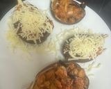 Foto del paso 5 de la receta: Berenjenas rellenas asadas y gratinadas en airfryer