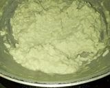 Foto langkah ke 2 dari resep Puding Nasi Matcha Latte.