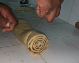A picture of step 6 of Cinnamon rolls.