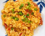 Hình bước làm 3 của món Đậu hũ sốt cà chua