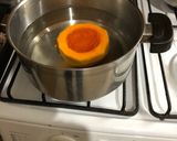 Foto del paso 1 de la receta: Calabacín relleno a caballo