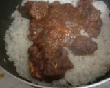 A picture of step 7 of Beef Biryani 🍛🍛🍛.