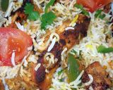 A picture of step 6 of Chicken tikka biriyani.
