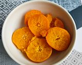 Une image de l'étape 1 de Mandarine Amandes Miel.
