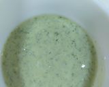 A picture of step 3 of Matar pulao.