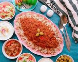 عکس مرحله 2 از دستور عدس پلو رژیمی (بدون روغن)