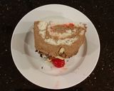 A picture of step 28 of Cherry Vanilla Angel Cake Roll with Cherry Chocolate Whipped Cre.