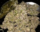 Foto langkah ke 3 dari resep Mpasi bubur nasi jagung + tumis kembung.