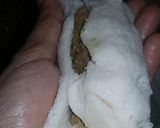 A picture of step 3 of Keema bread rolls #Cookpad Ramadan ksath.