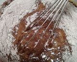 Foto langkah ke 3 dari resep 695.Brownies Kukus Potong.