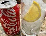 A picture of step 1 of Dirty Coca Cola with Maple Syrup!.