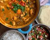 Chicken, spinach & brown lentil coconut curry recipe step 3 photo