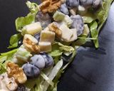 A picture of step 2 of Waldorf salad.