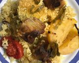 Foto del paso 6 de la receta Arrós al forn 🥘 con pimientos verdes y costillas