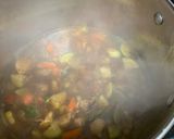 A picture of step 7 of Ford Fry Chicken Tortilla Soup.