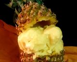 A picture of step 8 of Pineapple coconut ice cream.