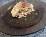 Foto del paso 9 de la receta: Tarta de pollo y verduras con masa casera