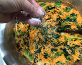 Foto del paso 5 de la receta: Budín de zanahorias y espinacas