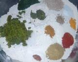 Spinach mutter puri recipe step 4 photo