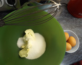 Foto del paso 1 de la receta: Cake de arándanos y frambuesas
