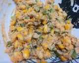 A picture of step 3 of Crispy Corn Pakoda.