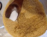 Une image de l'étape 4 de Couscous de manioc accompagné de poisson fourré.