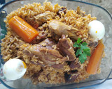 Foto del paso 4 de la receta: Arroz con carne de ternera y pollo